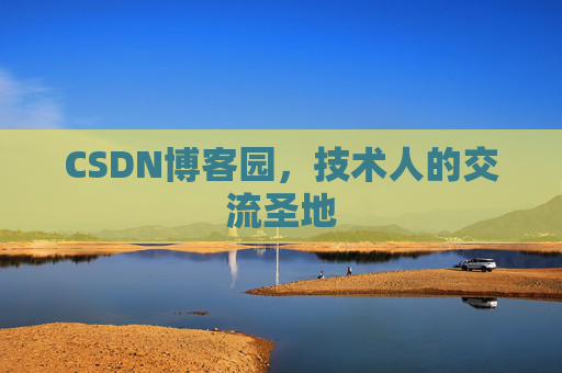 CSDN博客园，技术人的交流圣地